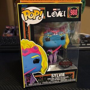 Funko Pop! Marvel Sylvie Figure - Blue, Yellow, Pink